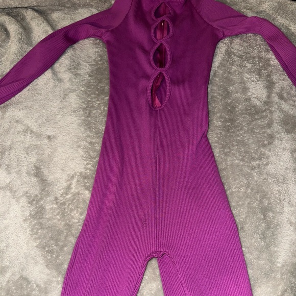 Fashion Nova Dresses Sexy Purple Bandage Jumpsuit Poshmark